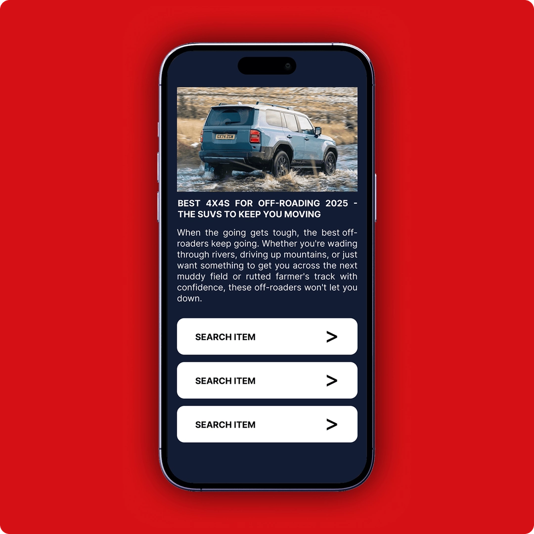 RSOC feed on a mobile article page